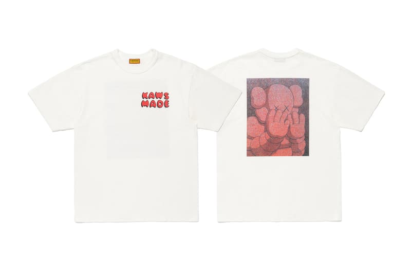 ヒューマン メイドからカウズの限定アートTシャツが登場 HUMAN MADE x KAWS ART T-SHIRTS release info