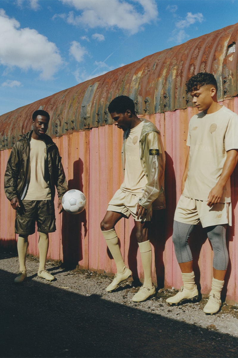 ストーンアイランドx ニューバランスが最新コラボフットウェア フューロン v8 を発表 STONE ISLAND x NEW BALANCE  FURON V8 + FOOTBALL KIT release info