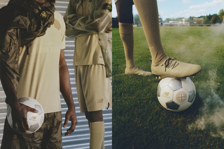 Stone Island x New Balance が最新コラボフットウェア Furon v8 を発表