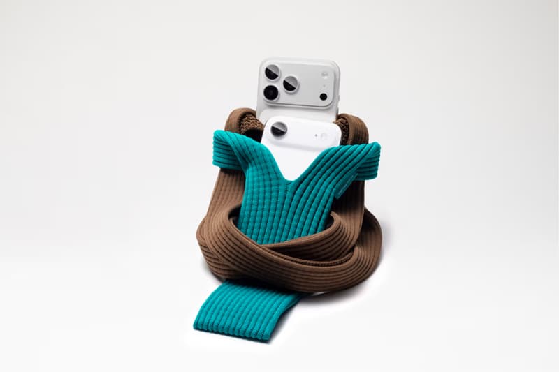 アップルとイッセイ ミヤケがが初コラボレーションプロダクト iPhone Pocket を発表 Issey Miyake Apple iPhone Pocket