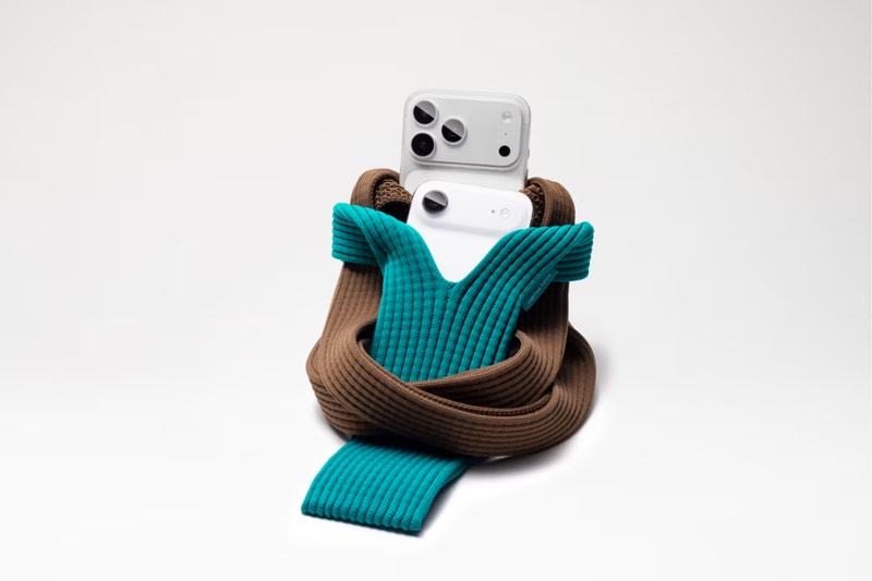 アップルとイッセイ ミヤケがが初コラボレーションプロダクト iPhone Pocket を発表 Issey Miyake Apple iPhone Pocket