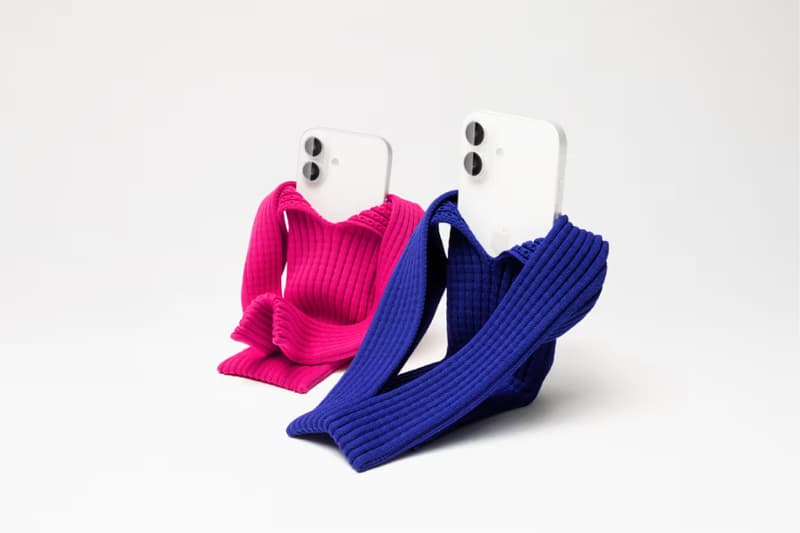 アップルとイッセイ ミヤケがが初コラボレーションプロダクト iPhone Pocket を発表 Issey Miyake Apple iPhone Pocket