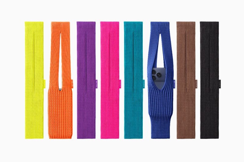 アップルとイッセイ ミヤケがが初コラボレーションプロダクト iPhone Pocket を発表 Issey Miyake Apple iPhone Pocket