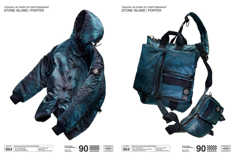 STONE ISLAND x PORTER が初カプセルコレクションを発表