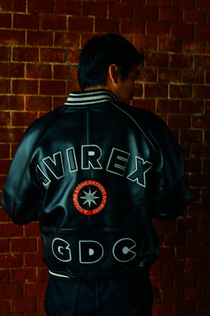 GDC x AVIREX によるコラボレーションが実現 gdc avirex collaboration release info