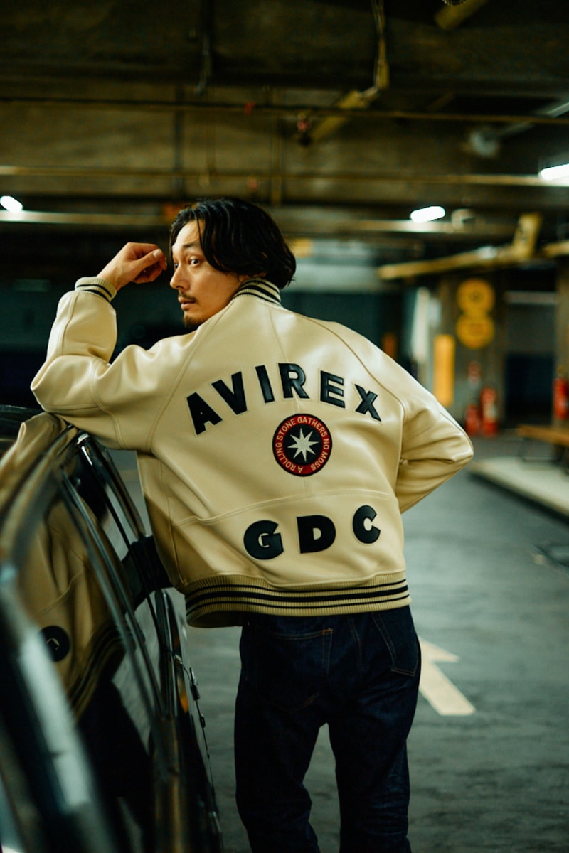 GDC x AVIREX によるコラボレーションが実現 gdc avirex collaboration release info