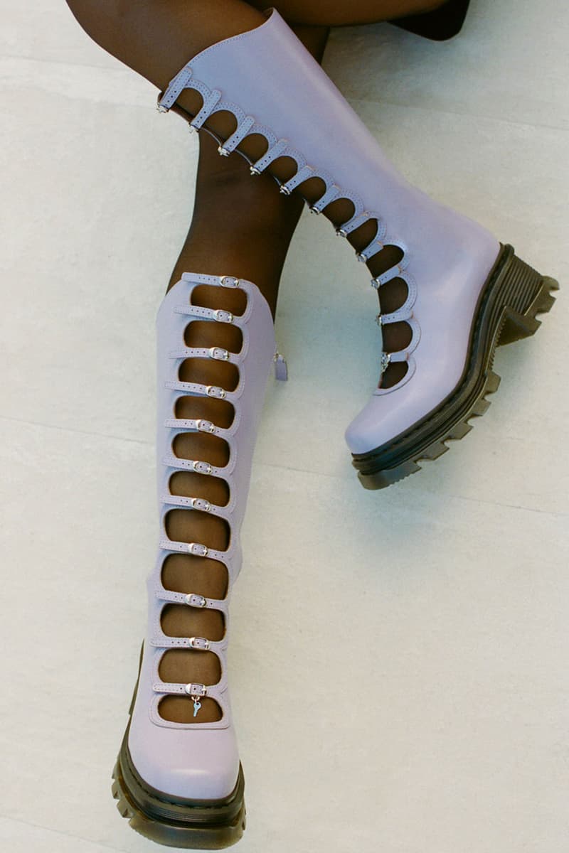 マーク ジェイコブスxドクターマーチンの最新コラボモデルとしてキキ ブーツが登場 marc jacobs dr martens collb shoes kiki boots release info