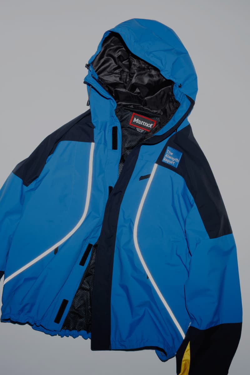 マーモットxオールウェイズによる初のコラボレーションが実現 marmot alwayth collaboration release info