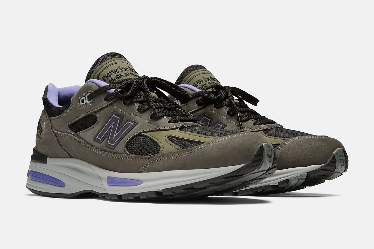 ニューバランス メイド イン UK 991v2 から90年代に着想した季節限定モデルが登場 New Balance Made in UK 991v2 Magnet with Black and Corsican Blue release info