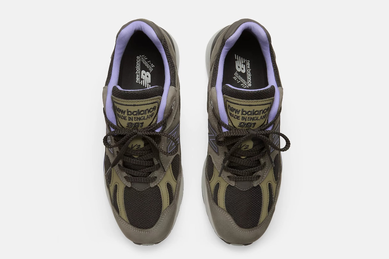 ニューバランス メイド イン UK 991v2 から90年代に着想した季節限定モデルが登場 New Balance Made in UK 991v2 Magnet with Black and Corsican Blue release info