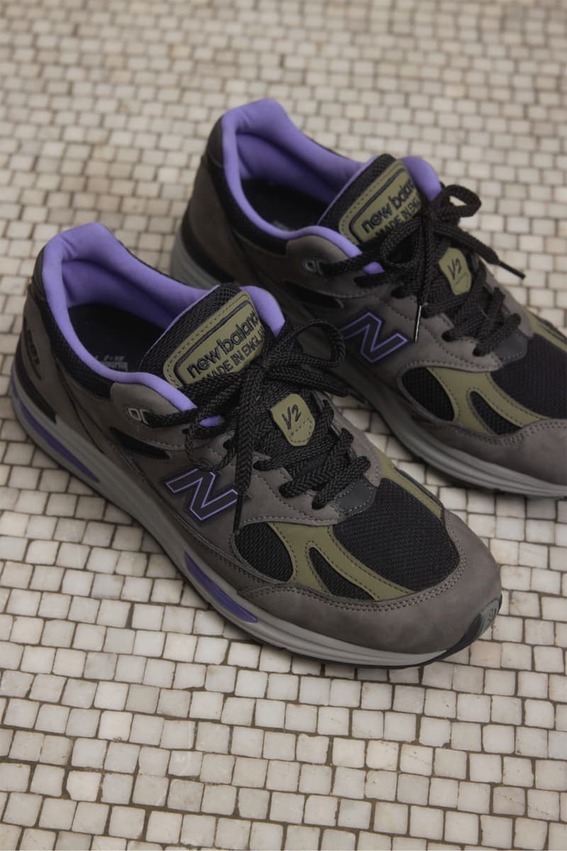 ニューバランス メイド イン UK 991v2 から90年代に着想した季節限定モデルが登場 New Balance Made in UK 991v2 Magnet with Black and Corsican Blue release info