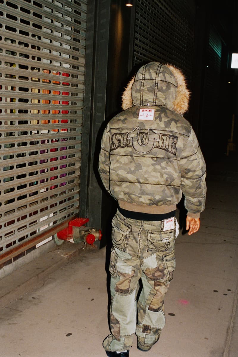 シュプリーム x Tトゥルー レリジョン 2025年秋コラボコレクションが到着 Supreme True Religion fall 2025 release info