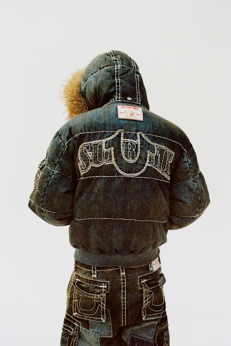 シュプリーム x Tトゥルー レリジョン 2025年秋コラボコレクションが到着 Supreme True Religion fall 2025 release info