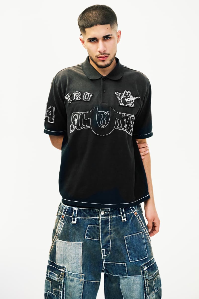 シュプリーム x Tトゥルー レリジョン 2025年秋コラボコレクションが到着 Supreme True Religion fall 2025 release info