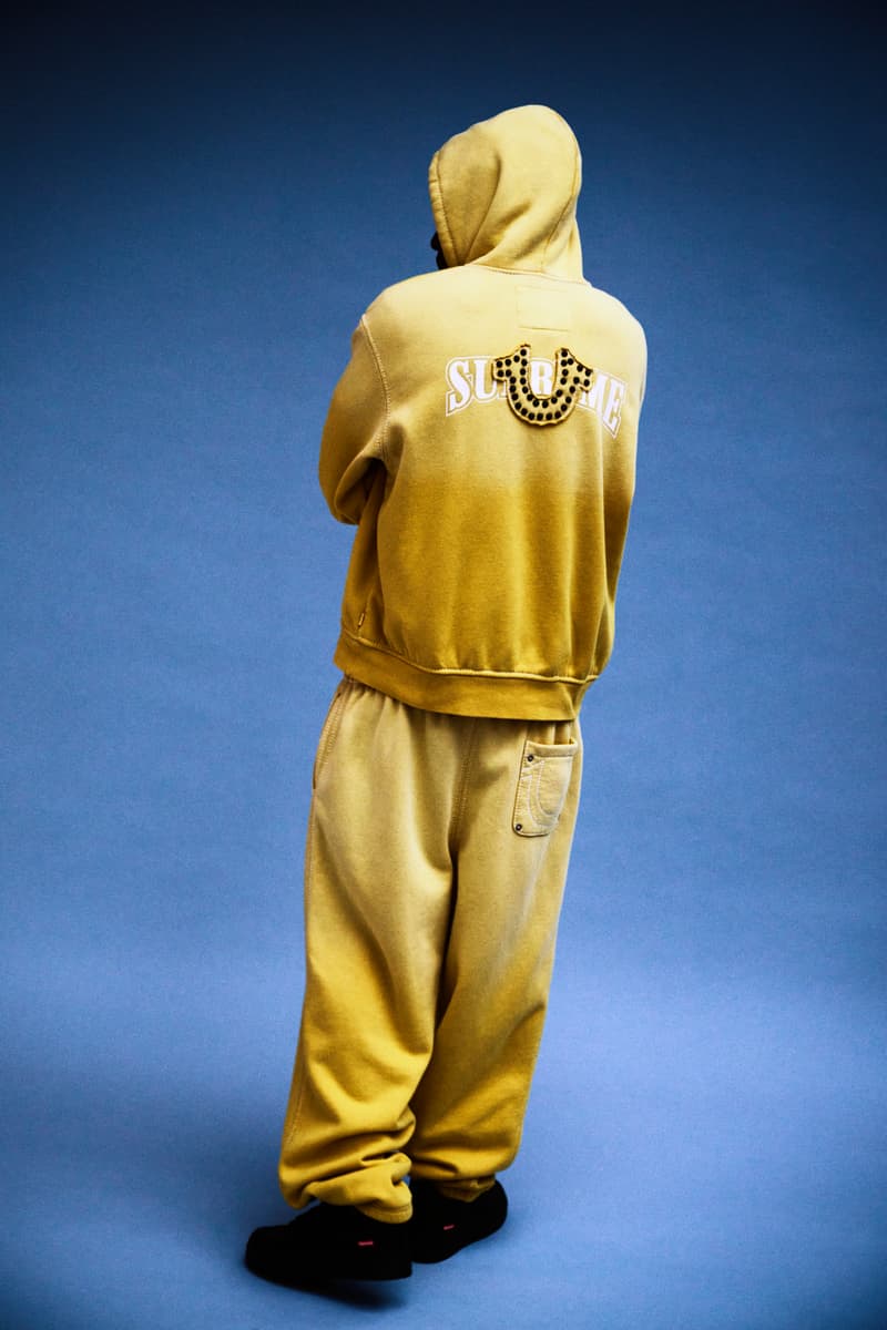 シュプリーム x Tトゥルー レリジョン 2025年秋コラボコレクションが到着 Supreme True Religion fall 2025 release info