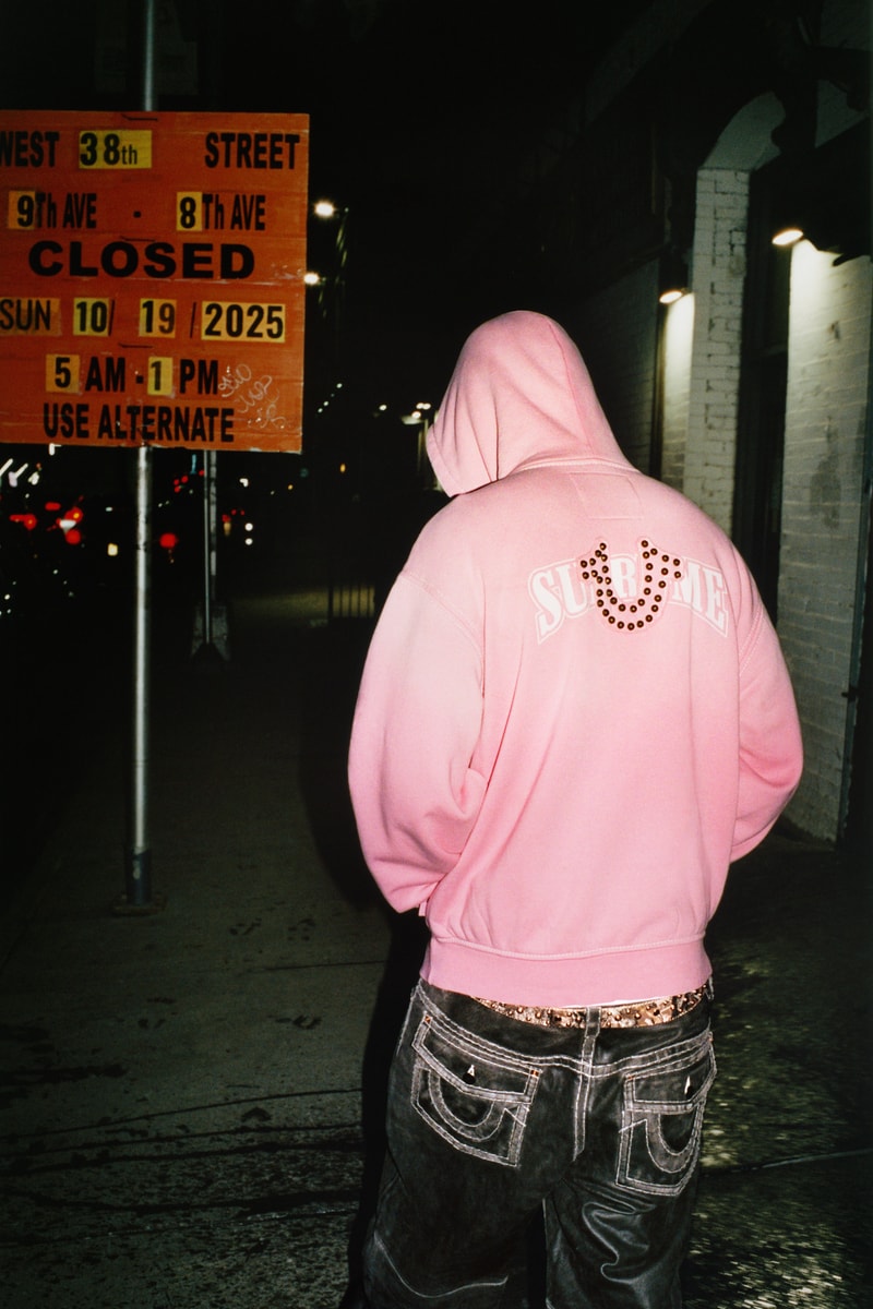 シュプリーム x Tトゥルー レリジョン 2025年秋コラボコレクションが到着 Supreme True Religion fall 2025 release info