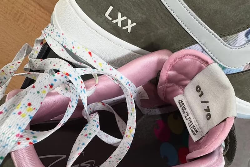 フューチュラが70足限定のスペシャルモデル ナイキ エアフォース 1 “FLOM” を公開 futura Nike Air Force 1 “FLOM” first look