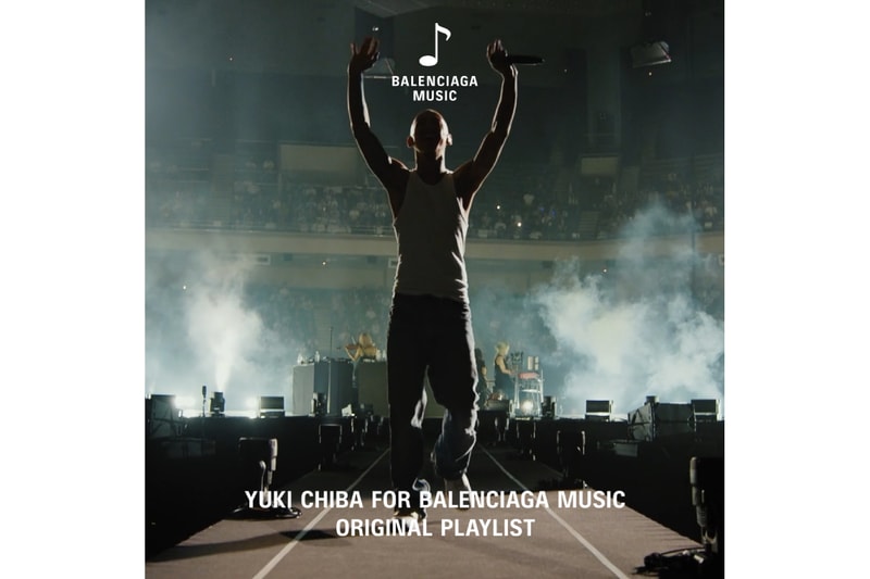 千葉雄喜がキュレーションしたプレイリストがバレンシアガミュージックを通して配信 balenciaga yuki chiba playlist release info