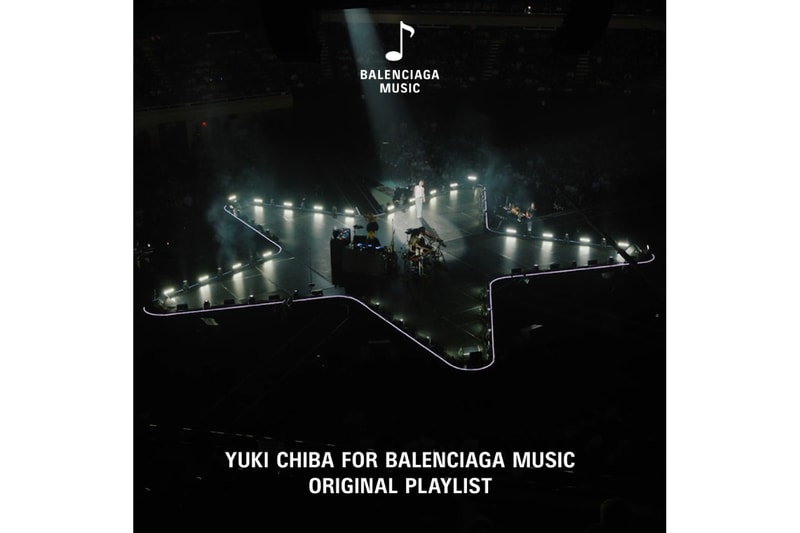 千葉雄喜がキュレーションしたプレイリストがバレンシアガミュージックを通して配信 balenciaga yuki chiba playlist release info