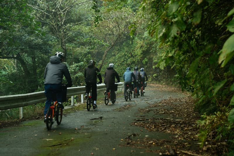 伊豆大島で Brompton G Line を乗ってみた　ブロンプトン