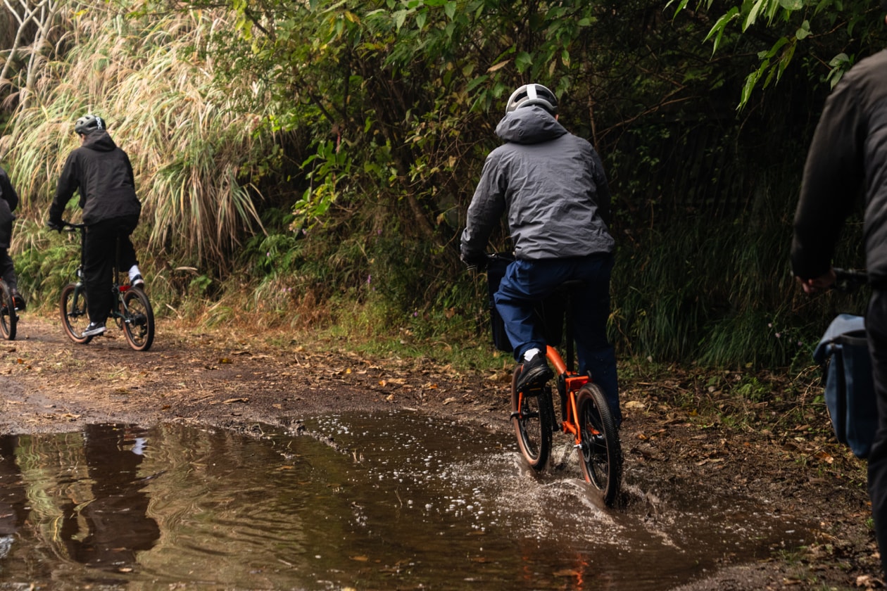 伊豆大島で Brompton G Line を乗ってみた　ブロンプトン
