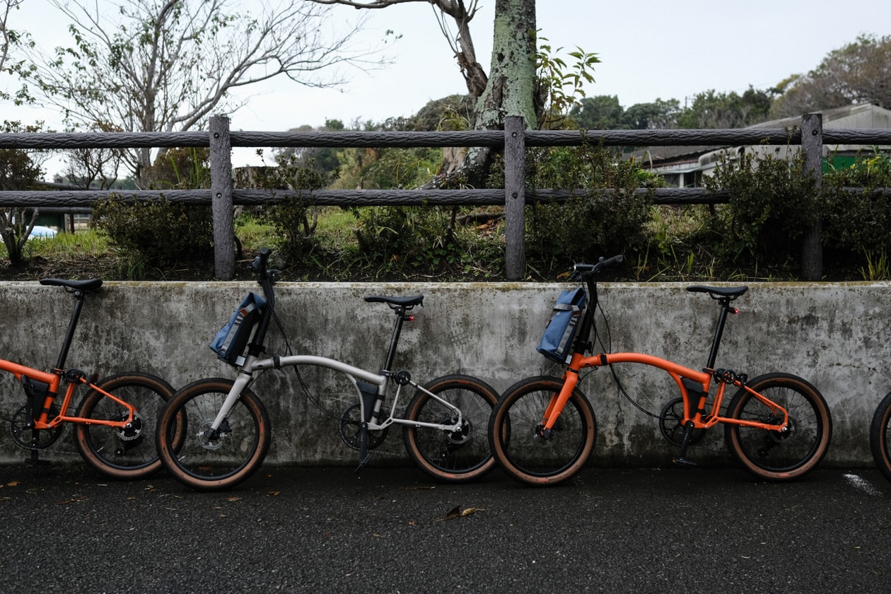 伊豆大島で Brompton G Line を乗ってみた　ブロンプトン