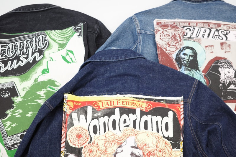 タナカが NY のアーティストデュオ FAILE による限定コラボアートジャケットを発表 TANAKA FAILE THE JEAN JACKET LIMITED ART COLLABORATION
