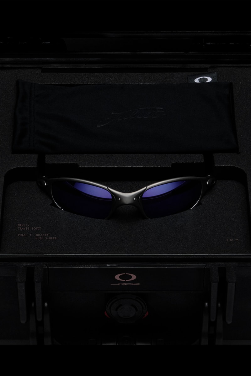 トラヴィス・スコット x オークリー 限定コラボアイウェアが公開 Travis Scott Cactus Jack x Oakley MUZM X-Metal Juliet