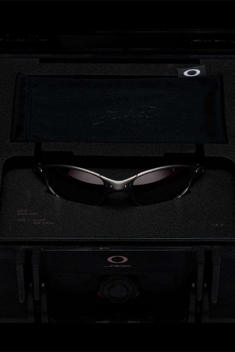 トラヴィス・スコット x オークリー 限定コラボアイウェアが公開 Travis Scott Cactus Jack x Oakley MUZM X-Metal Juliet