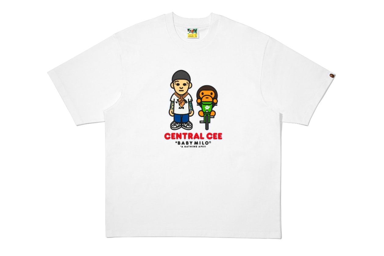 セントラル・シーの手掛ける ベイプ®︎ x スポティファイ x シナ コレクションの全貌が解禁 BAPE® X Spotify X SYNA by Central Cee capsule collection release info