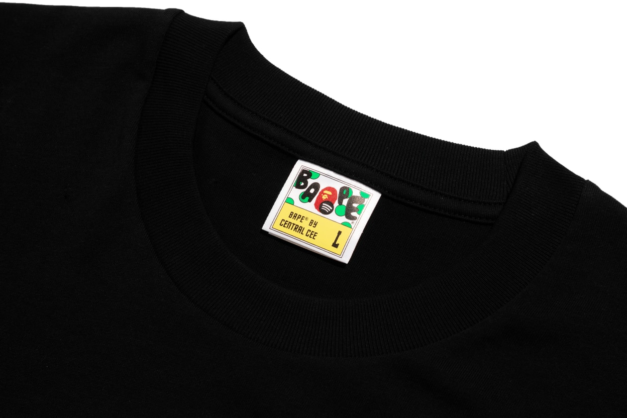セントラル・シーの手掛ける ベイプ®︎ x スポティファイ x シナ コレクションの全貌が解禁 BAPE® X Spotify X SYNA by Central Cee capsule collection release info