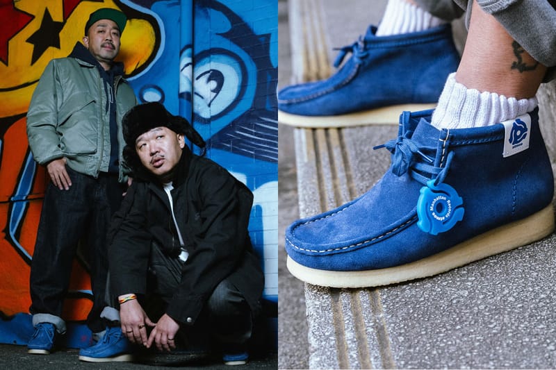 Clarks x Manhattan Records x atmos トリプルコラボ Wallabee BT が登場