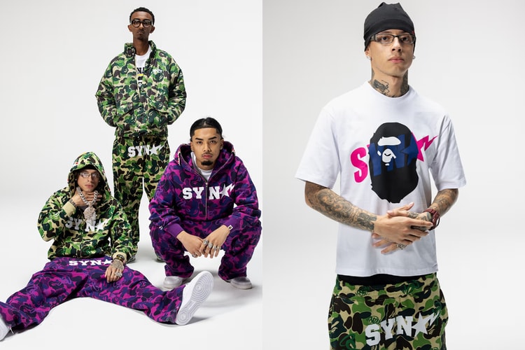 セントラル・シーの手掛ける BAPE®︎ x Spotify x SYNA コレクションの全貌が解禁