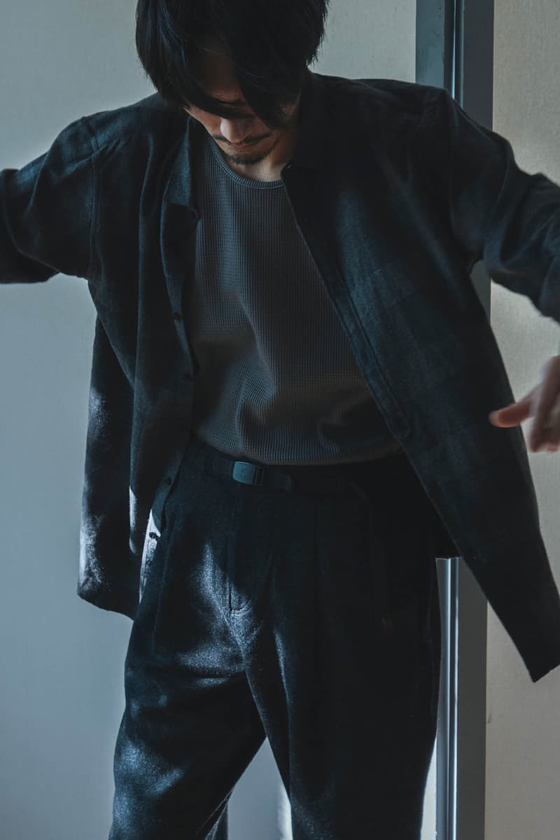 グラミチxノンネイティブからカシミヤブレンドのコラボパンツがリリース gramicci nonnative cashmere brend collabo pants release info