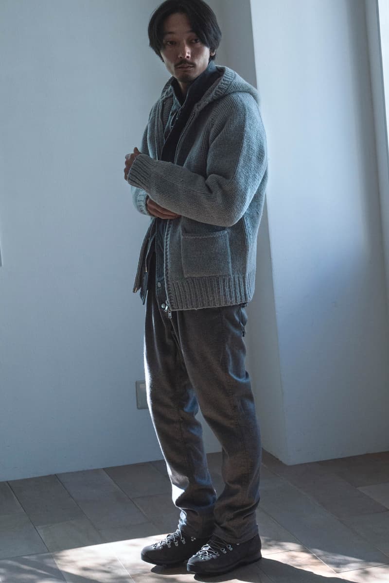グラミチxノンネイティブからカシミヤブレンドのコラボパンツがリリース gramicci nonnative cashmere brend collabo pants release info