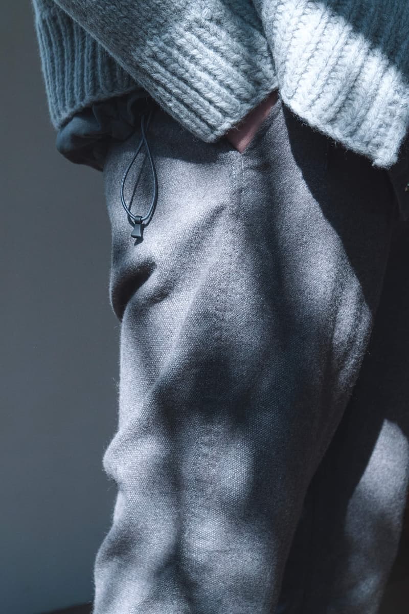 グラミチxノンネイティブからカシミヤブレンドのコラボパンツがリリース gramicci nonnative cashmere brend collabo pants release info