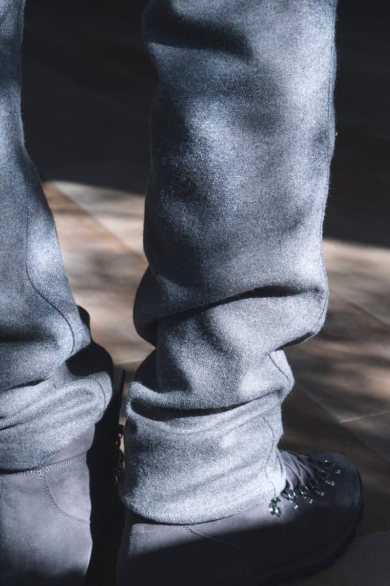 グラミチxノンネイティブからカシミヤブレンドのコラボパンツがリリース gramicci nonnative cashmere brend collabo pants release info