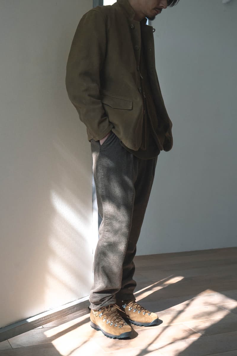 グラミチxノンネイティブからカシミヤブレンドのコラボパンツがリリース gramicci nonnative cashmere brend collabo pants release info
