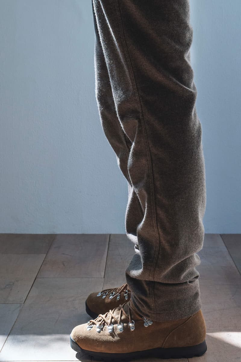 グラミチxノンネイティブからカシミヤブレンドのコラボパンツがリリース gramicci nonnative cashmere brend collabo pants release info