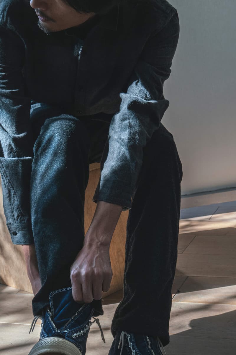 グラミチxノンネイティブからカシミヤブレンドのコラボパンツがリリース gramicci nonnative cashmere brend collabo pants release info