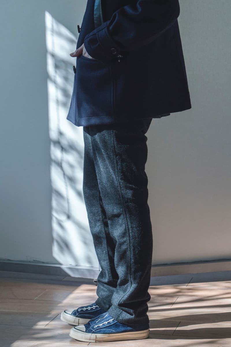 グラミチxノンネイティブからカシミヤブレンドのコラボパンツがリリース gramicci nonnative cashmere brend collabo pants release info
