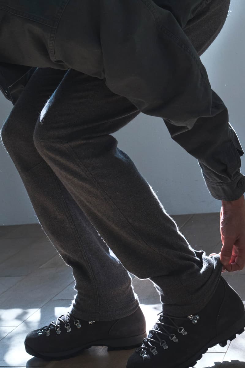 グラミチxノンネイティブからカシミヤブレンドのコラボパンツがリリース gramicci nonnative cashmere brend collabo pants release info