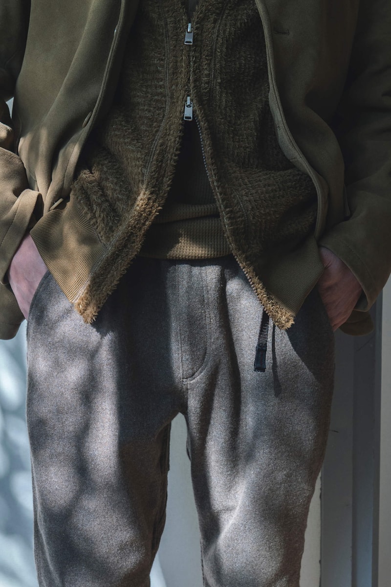 グラミチxノンネイティブからカシミヤブレンドのコラボパンツがリリース gramicci nonnative cashmere brend collabo pants release info