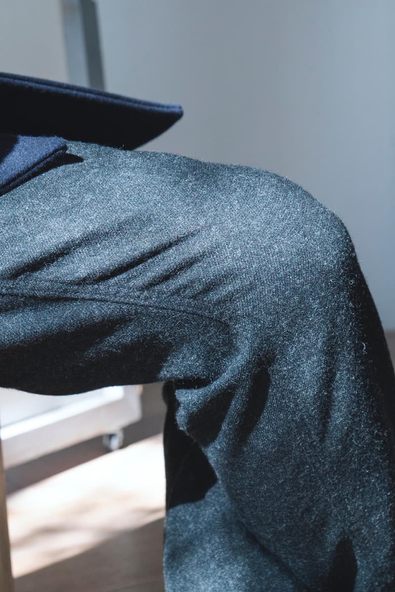 グラミチxノンネイティブからカシミヤブレンドのコラボパンツがリリース gramicci nonnative cashmere brend collabo pants release info