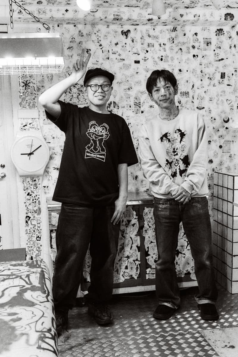 ウェイステッド ユースxタッペイによる初のコラボレーションが実現 wasted youth tappei collaboration release info