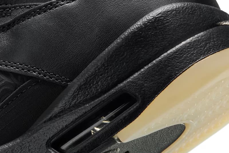 PSG x エアジョーダン 5 “オフノワール アンド アンスラサイト” の発売情報が解禁 PSG x Air Jordan 5 Off Noir and Anthracite release info