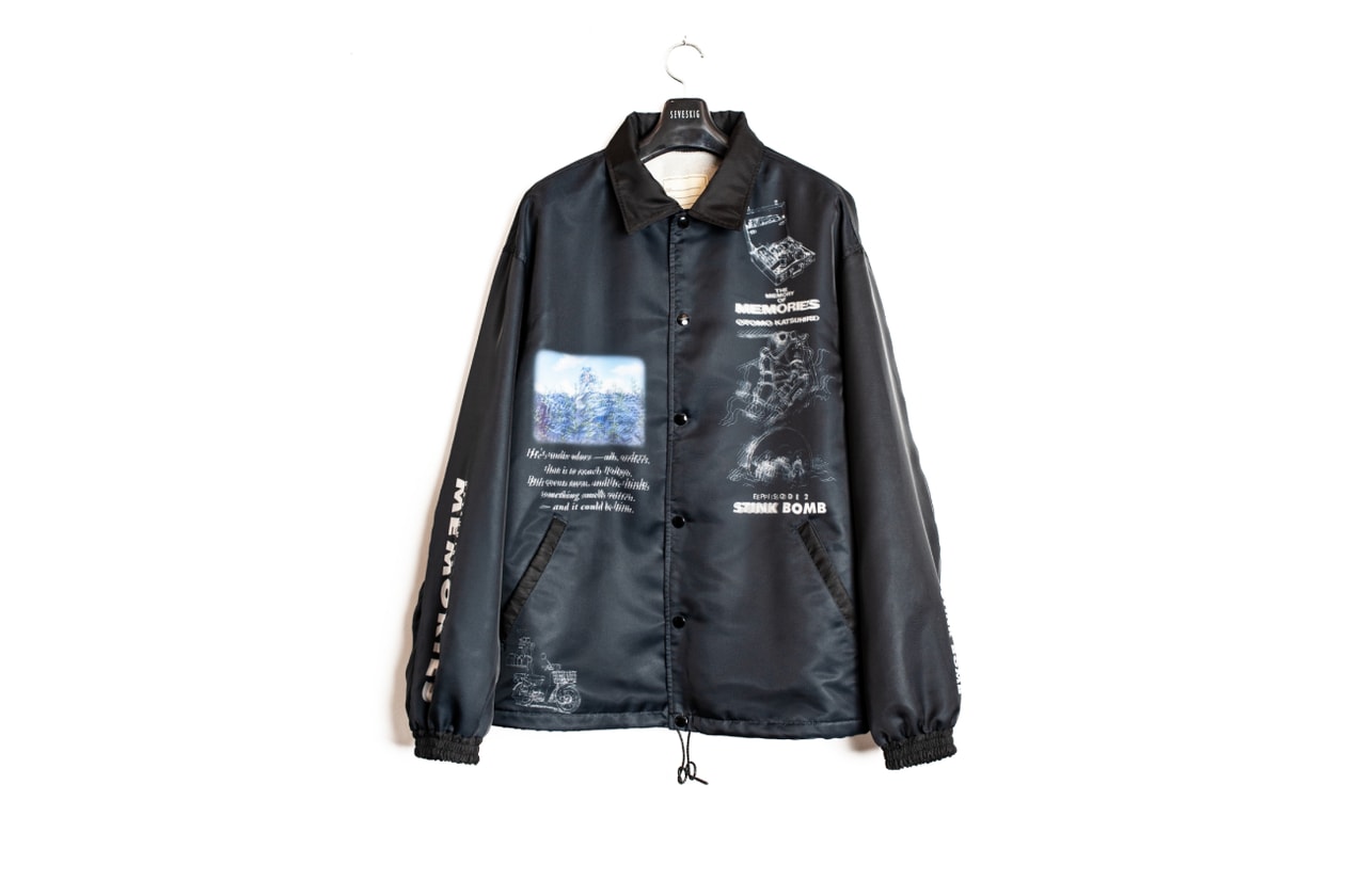 セブシグが大友克洋による映画『MEMORIES』とのコラボアイテムをリリース seveskig memories katsuhiro otomo collaboration release info