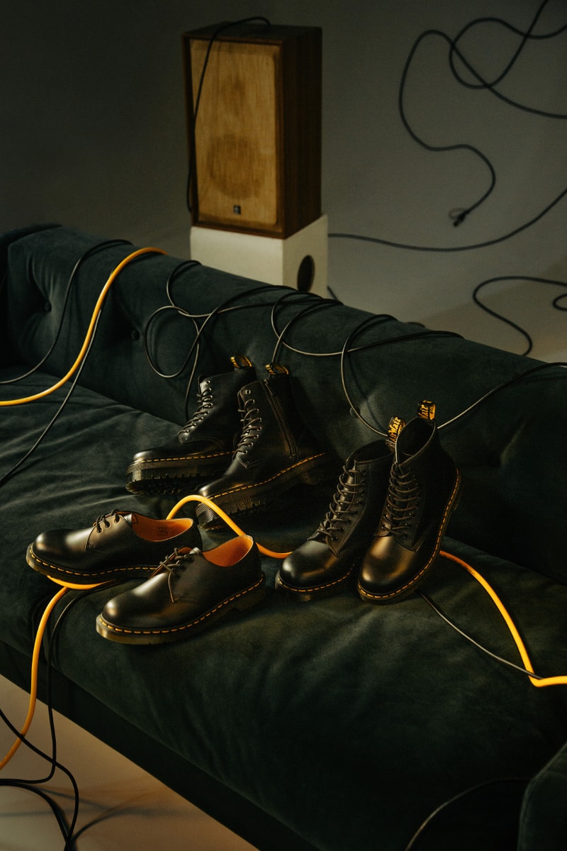 Dr. Martens がホリデーキャンペーン “THE YELLOW STITCH” を始動