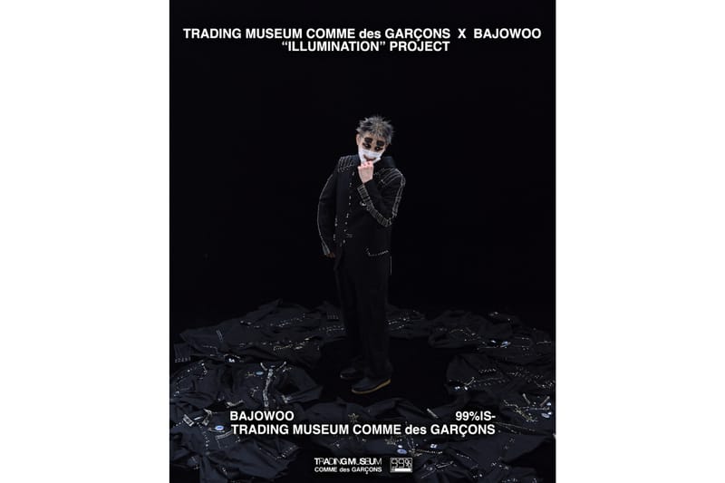 TRADING MUSEUM COMME des GARÇONS x BAJOWOO によるカプセルコレクション “ILLUMINATION” を発売
