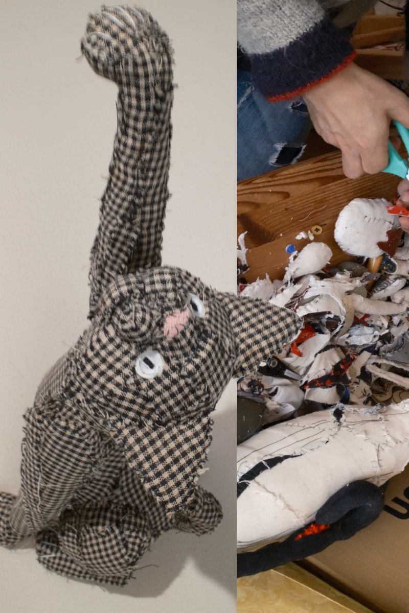 コッキがドーバーストリートマーケットにて特別なインスタレーションを開催 KHOKI's Special Installation at Dover Street Market Ginza 